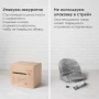Барный стул Woodville Joan dark grey / steel